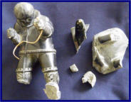 Soap Stone repair- crystal repair